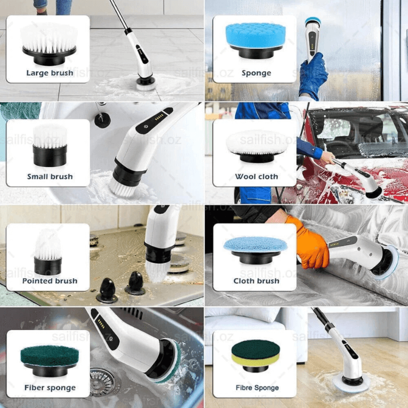 HomeVibe™ 9n1 SpinScrub