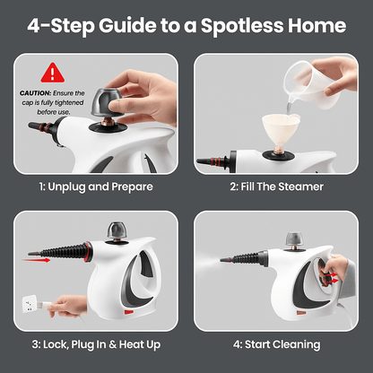 HomeVibe™ SteamPro + 12 Free Accessories