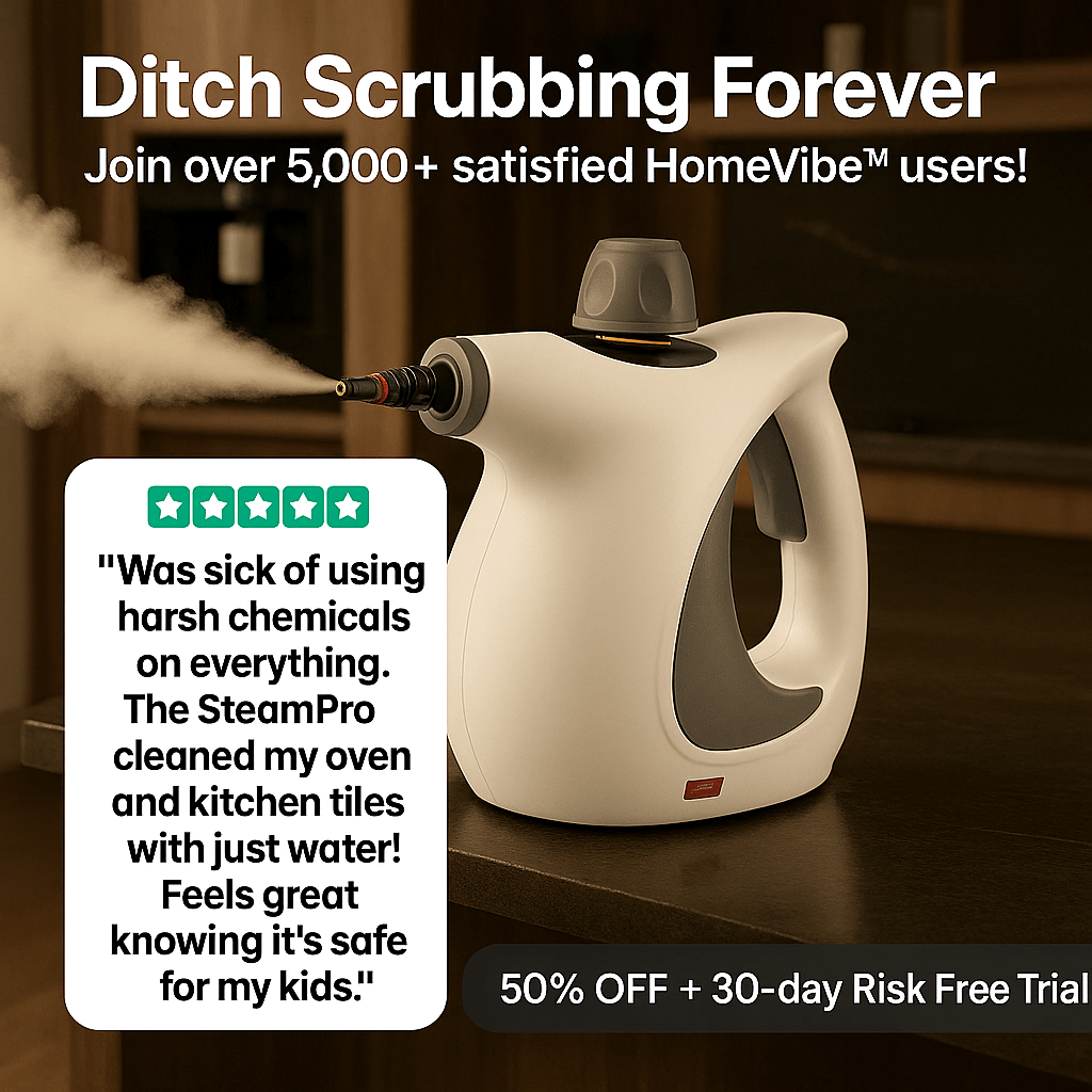 HomeVibe™ SteamPro + 12 Free Accessories