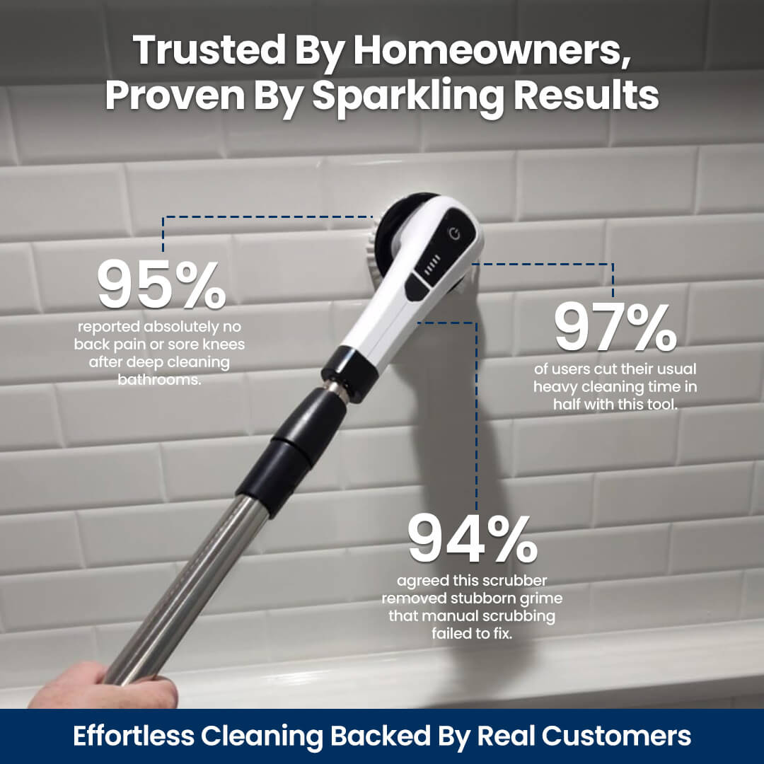 HomeVibe™ SpinScrub + 9 Free Attachments