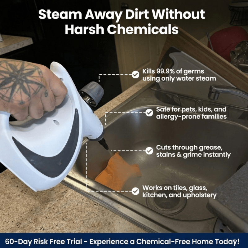 HomeVibe™ SteamPro + 12 Free Accessories